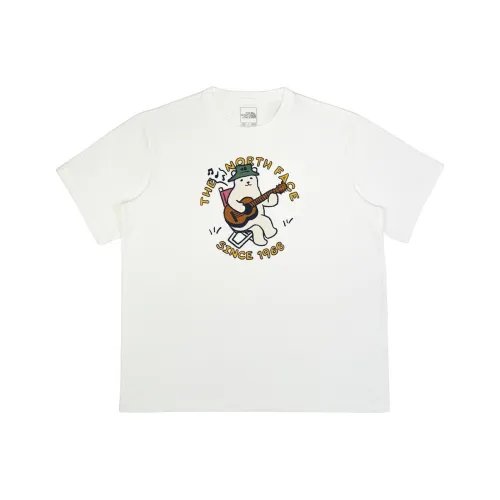 THE NORTH FACE T Shirt Unisex Snow Peak White