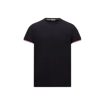 Moncler Tricolor Trimmed T Shirt