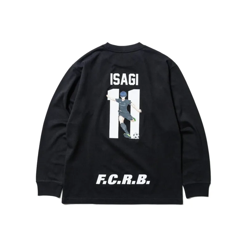 F.C Real Bristol BLUE LOCK Collaboration T-Shirts Unisex Black-0