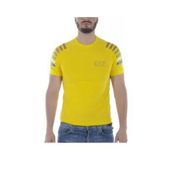 EMPORIO ARMANI EA7 T Shirt Men's Yellow