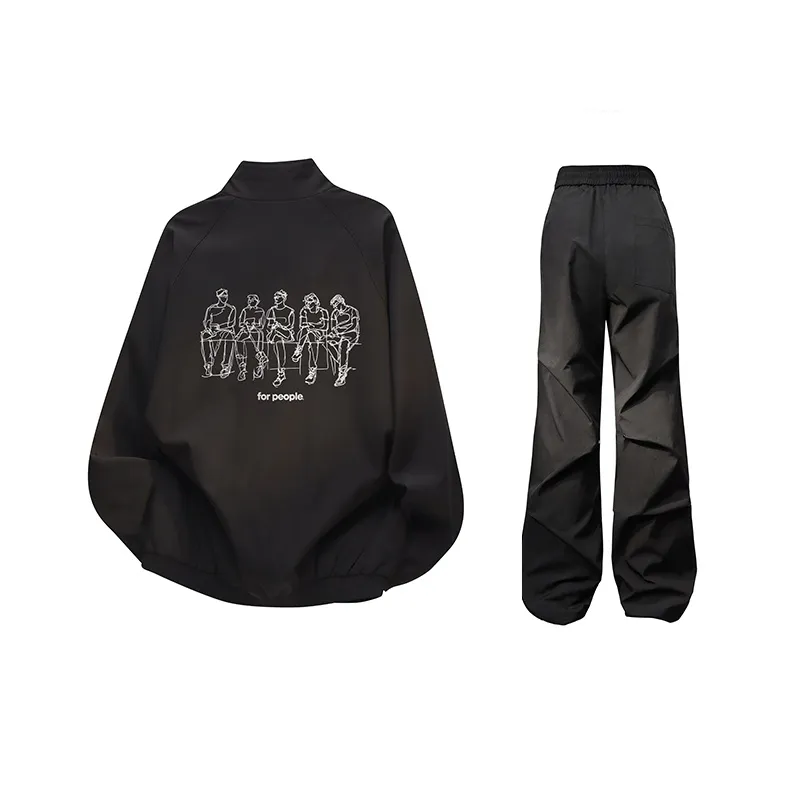 FAX FOR FMACM Casual Sportswear Unisex Black-1
