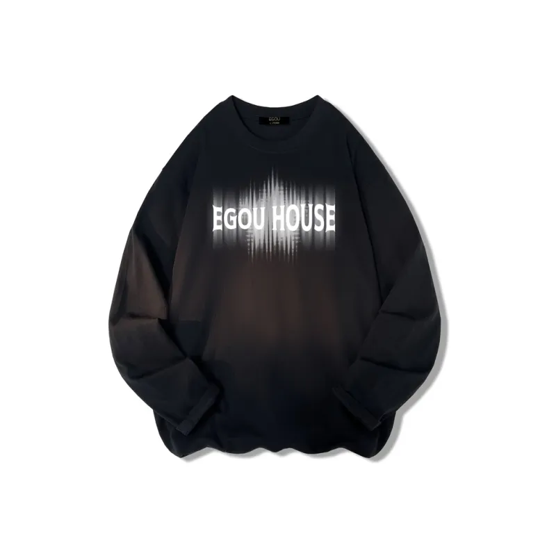 EGOU Long Sleeved T Shirt Unisex-3