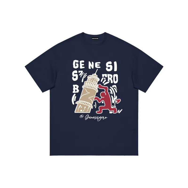 Genesiszero Short Sleeved T Shirts Unisex-12
