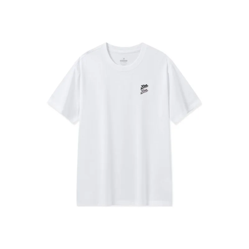 XTEP T Shirts Men Pearl White-0