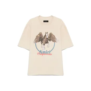 AMIRI Pegasus Printed Jersey T Shirt