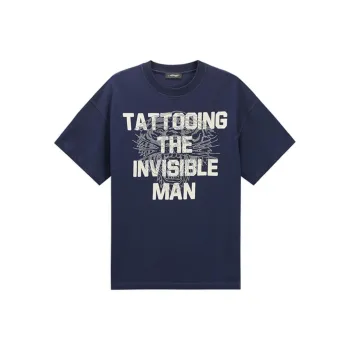 Ed Hardy FW24 T Shirt Men's Midnight Blue