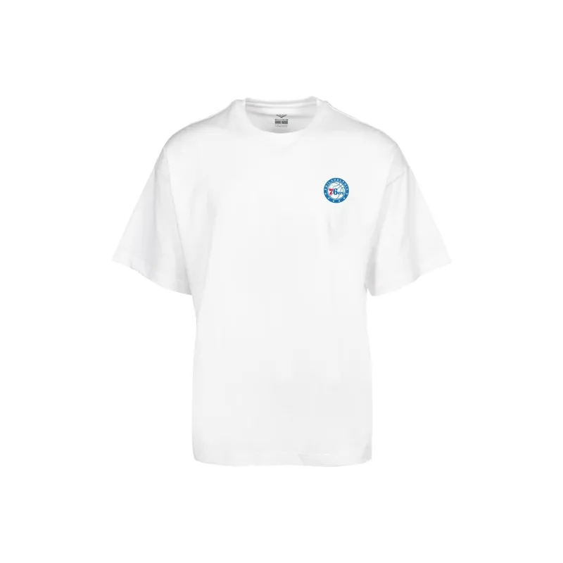 NBA Philadelphia 76ers T Shirt Men's White-1