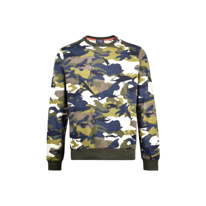 Paul & Shark Yachting T Shirt Men's Army Green-0