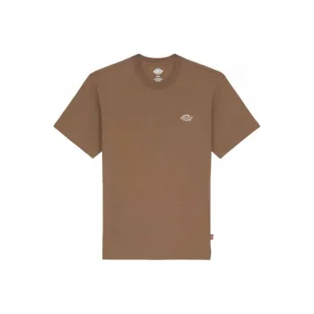 Dickies T Shirts Men Brown