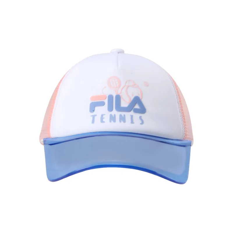 FILA KIDS Polyester Baseball Caps Kids' Jade White-1