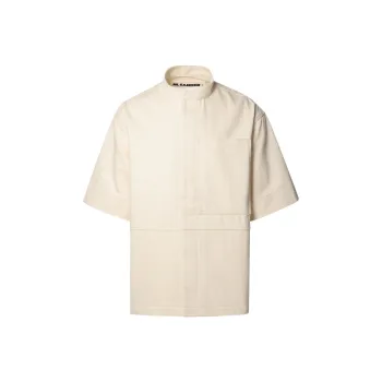 JIL SANDER + Short Sleeved Oversized Shirt