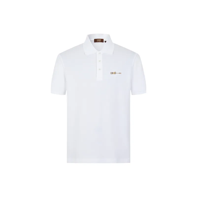Cavalli Class T Shirt Men's White-0