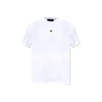 DSQUARED 2 Logo Patch Crewneck T Shirt