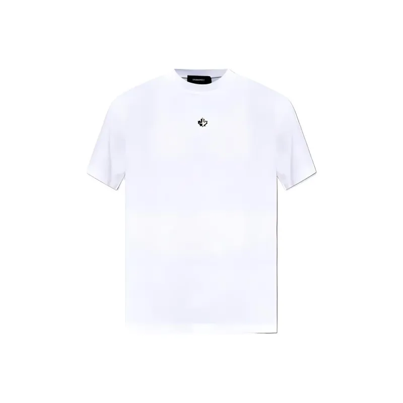 DSQUARED 2 Logo Patch Crewneck T Shirt-0