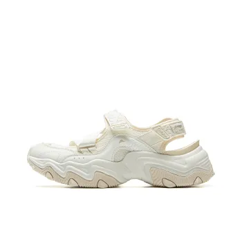 LiNing Cat Paw SANDAL Slip Resistant Breathable Height Increasing Abrasion Resistant River Trekking Shoes Women's Beige
