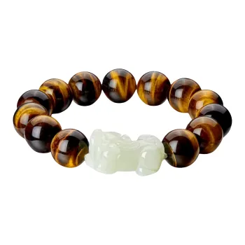 Noritake Tiger's Eye Stone Bracelets Unisex