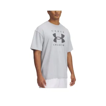 Under Armour Branded SS25 T Shirt Men's Modern Gray/Castle Stone