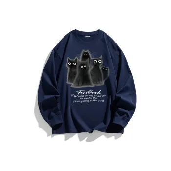 FONDLOOK Long Sleeved T Shirts Unisex