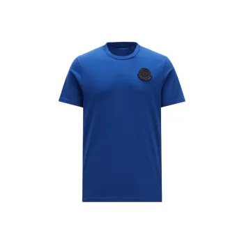 Moncler Logo Patch Crewneck T Shirt