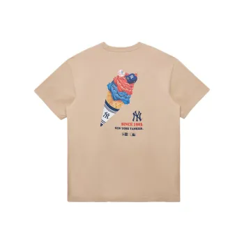 New Era x MLB T Shirt Unisex Khaki