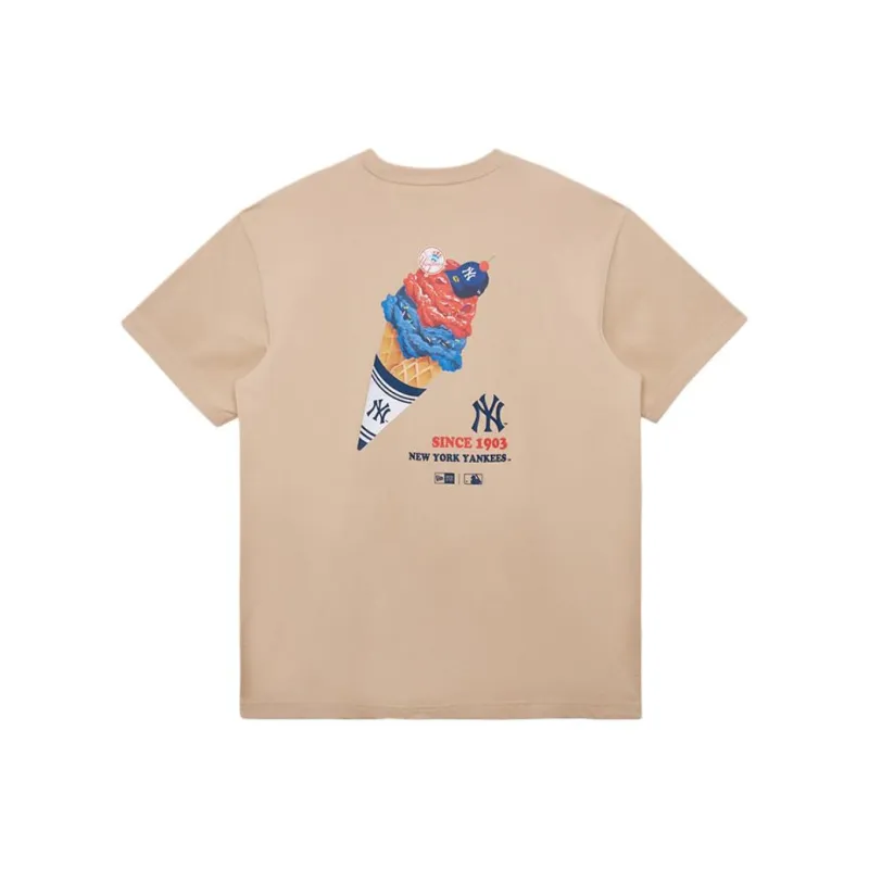 New Era x MLB T-Shirt Unisex Khaki-0