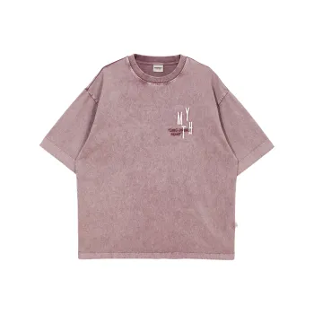 JACK&JONES T Shirts Unisex Rose Gray Umber E16