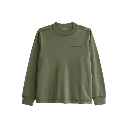 Abercrombie＆Fitch T Shirt Men's Khaki Green