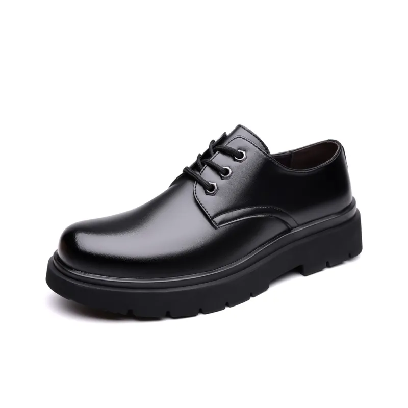 HUANAI Dress Shoes Men Low Top-0