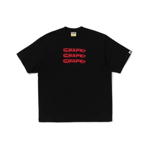 A BATHING APE Pin Logo Relaxed Fit Tee