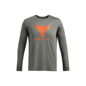 Under Armour ProjectRock Brahma Bull T-Shirt Men's Gray