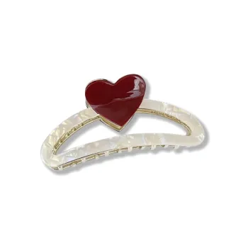 LACEROOM Acetate Plate Hair Clips Women's