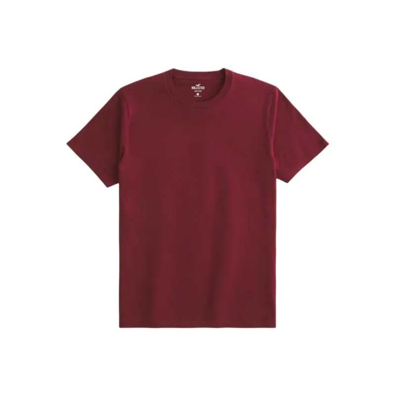 Hollister T-Shirt Men's Dark Red-0