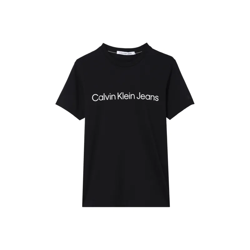 CALVIN KLEIN Jeans SS24 T Shirt Men's Black-0