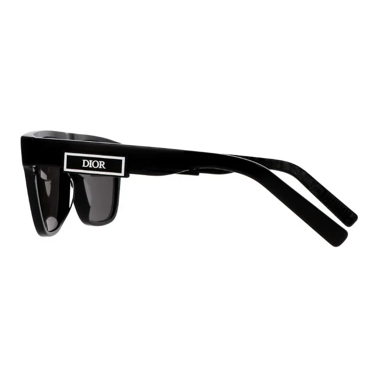 DIOR Acetate Square Sunglasses Unisex Black-2