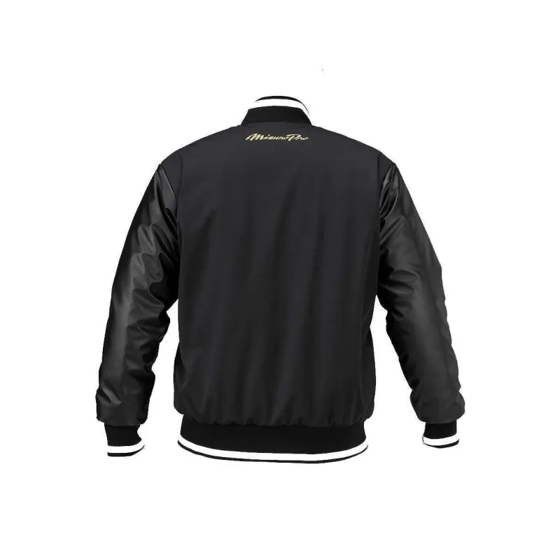 Mizuno Baseball Jacket Unisex Black 09-1