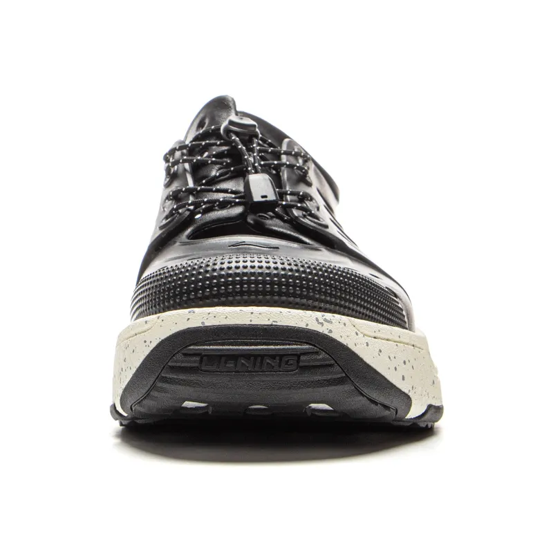 LiNing Pan Gu Trek Anti Slip And Wear Resistant Coverage River Trekking Shoes Unisex Black-4