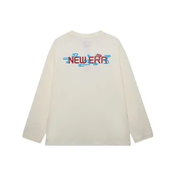 New Era Snake Year Spring Festival Limited Series T Shirts Unisex Ivory White