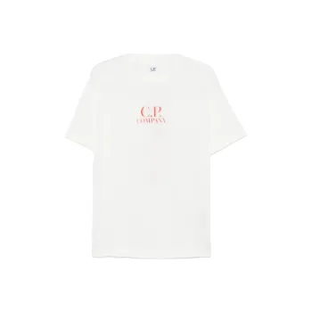C.P.Company Logo print T shirt