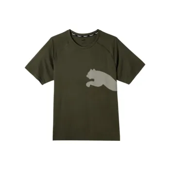 PUMA Raglan Sleeve T-Shirt Men's Dark Olive