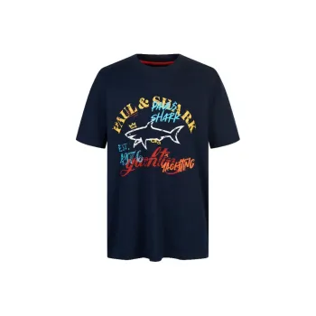 Paul & Shark Yachting T Shirt Men's Navy Blue