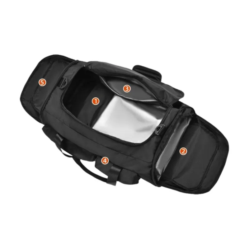 Warrior Oxford Bag Unisex Black-3
