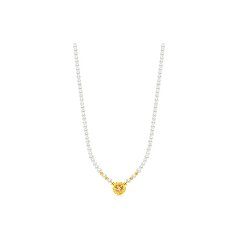 CHAOHONGJI Pearl Necklaces Women's-5