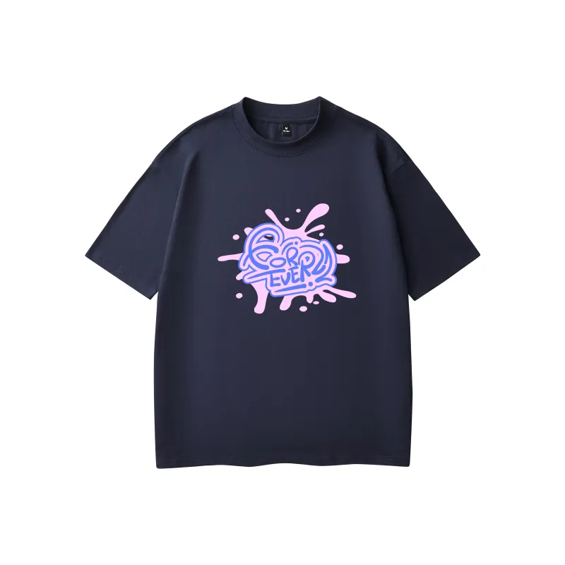 FOREVER 21 Drop Shoulder Sleeve T Shirt Unisex-8