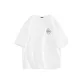 [7A Antibacterial]White (European Vintage Chest Logo)