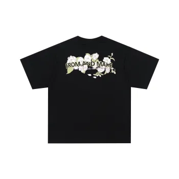 FFOMKE T Shirts Men Black