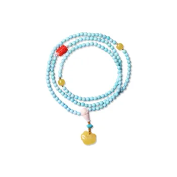 Xiangyan Turquoise Fine Jade Bracelets Unisex