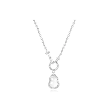 Love Hengxin Chalcedony Jade Necklaces Women's