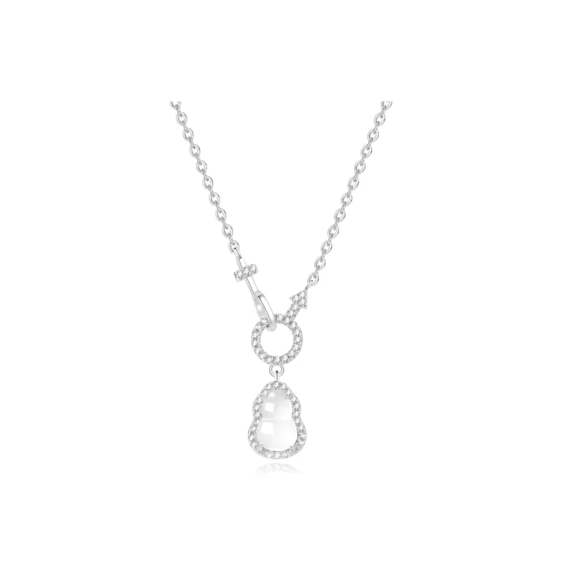 Love Hengxin Chalcedony Jade Necklaces Women's-0