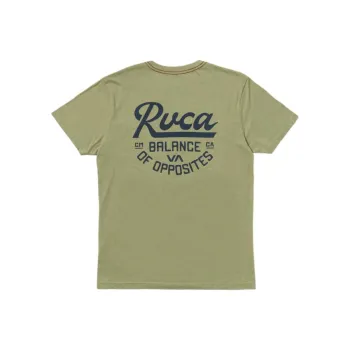 RVCA SS25 T-Shirt Men's Cavalry Green