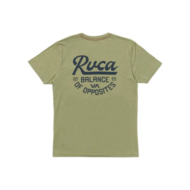 RVCA SS25 T-Shirt Men's Cavalry Green-0
